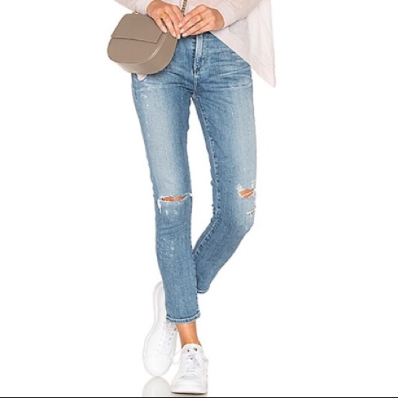 Citizens Of Humanity Denim - CoH High Rise Skinny Distressed Fizzle